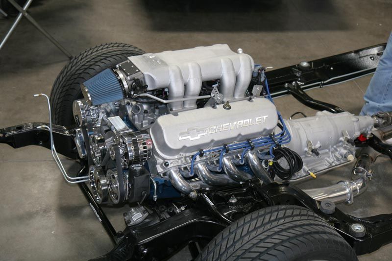 Zz454 gm crate engine, ramjet, 4l80 tranny, front runner for sale check